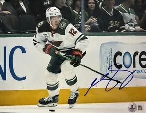 Matt Boldy Minnesota Wild Signed 8x10 Photo BAS COA Autograph Boston College - Picture 1 of 1