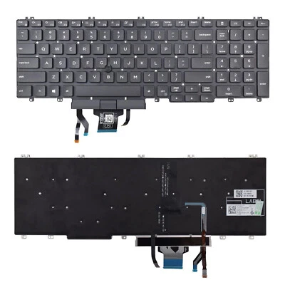 UPARTCARE New US Keyboard W/ Backlit 0MMH7V For Dell Precision 3540 3541 3550 3551 Pointer