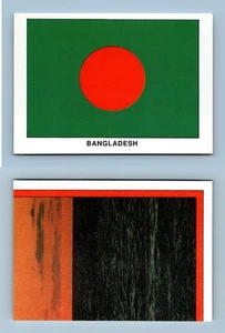 Bangladesh - Desert Storm 1991 Topps (UK) Red Border Puzzle Card / Sticker - Picture 1 of 1