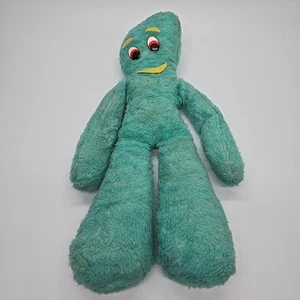 RARA BAMBOLA PELUCHE VINTAGE GRANDE ART CLOKEY FIGURA PERSONAGGIO UMANOIDE GUMBY GIOCATTOLO - Foto 1 di 17