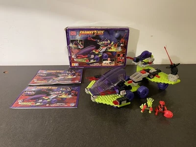 Vintage 1997 Mega Bloks 9311 Planetoids Repzyllian Trekker Conjunto Alienígena - LEIA - Imagem 1 de 4