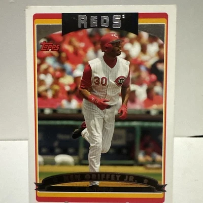 2006 Topps #387 Ken Griffey Jr. Cincinnati Reds - Image 1 of 3