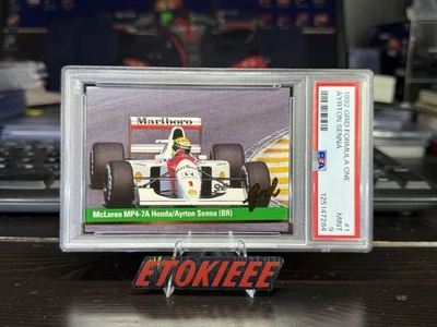 Ayrton Senna 1992 Grid Formula 1 #1 McLaren MP4 F1 - PSA 9 💥🏁 Foto 1 de 2