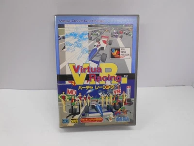 Virtual Racing with box and Manual Mega Drive startup tested Japanese - Image 1 of 4