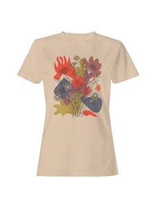 Floral Abstract Wall Art Women's T-shirt - Picture 1 of 6