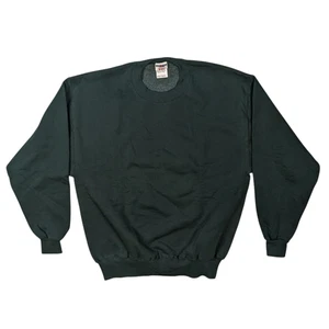 Vintage 90s Mens Jerzees World Class Crewneck Sweatshirt IRR Active Casual USA - Picture 1 of 10