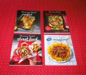 New Slimming Worlds Latest ‘Street Food’ Cookbook + 3 S/W Cookbooks - Picture 1 of 5