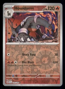 Houndoom SV01: Juego Base Escarlata y Violeta #034/198 Pokémon Holograma Inverso Común Casi Nuevo - Imagen 1 de 2