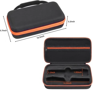 Étui pour microphone sans fil portable double micro sac de transport de voyage pour JBL PartyBox - Photo 1/6