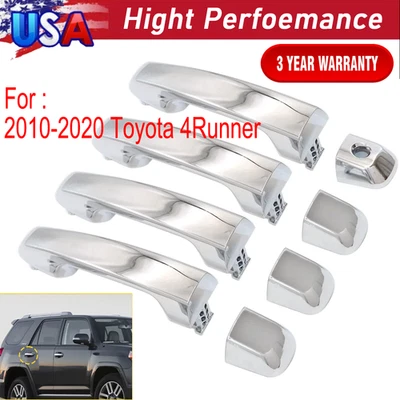 Juego de manijas de puerta exteriores exteriores 4 piezas para Toyota 4Runner 2010-2020 69211-60090 Foto 1 de 4