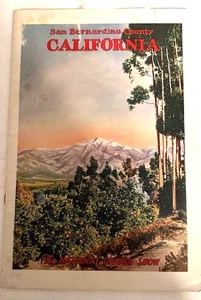 The 1930 National Orange Show san Bernardino CA Brochure - Bild 1 von 2