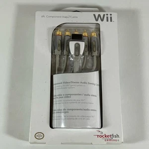 Nuevo de Lote Antiguo Nintendo Wii Rocketfish Gaming 6 pies Cable Componente, Video/Audio Estéreo - Imagen 1 de 9