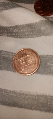 1955 wheat penny (pretty cool looking) golden penny and ite the size of a penny - Image 1 of 2