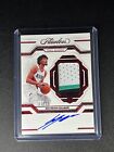 SHAEDON SHARPE 2022-23 PANINI FLAWLESS ROOKIE GAME USED PATCH AUTO RUBY RPA 9/15