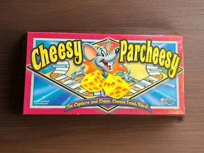 Cheesy Parcheesy Board Game Capture Cheese Race Winning Moves 2005 *COMPLETE  - Image 1 of 4