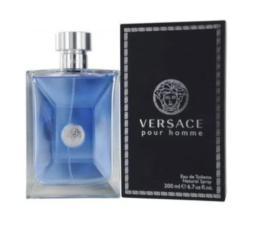 Versace Pour Homme Hombres 6.7 6.8 OZ 200 ML Eau De Toilette Spray Nuevo en Caja Sellado Foto 1 de 1