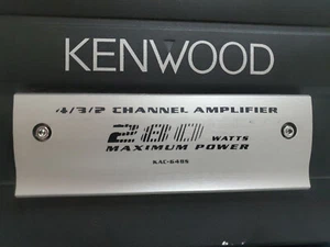 KENWOOD power amplifier KAC-6485 280 watts-VA9 - Picture 1 of 2