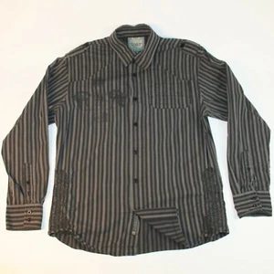 Camisa Roar Para Hombre Grande “Renegades Glory” Bordada Manga Larga Con Botones - Imagen 1 de 8