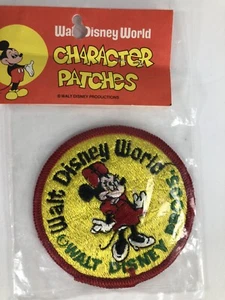 Patch personaggio Minnie Mouse Walt Disney World vintage anni 70 - Foto 1 di 2