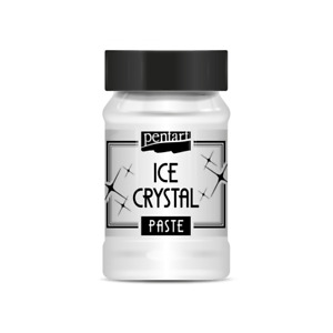 Pentart Ice Crystal - pasta kryształowa lodu z brokatem- 100ml