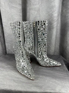 Stivaletto Azalea Wang con strass taglia 7 - Foto 1 di 9