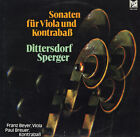 DITTERSDORF SPERGER Sonatas for Viola & Double Bass BEYER BREUER FSM 53009 LP NM