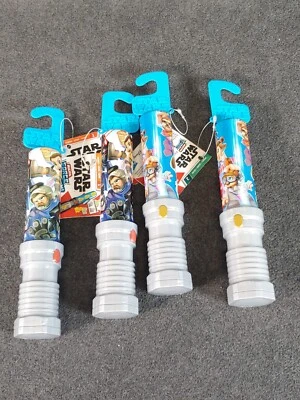 Star Wars Micro Force ¡Guau! "Lote de mini figura de 1"" Blind Mystery Light Saber serie 1+2" Foto 1 de 4