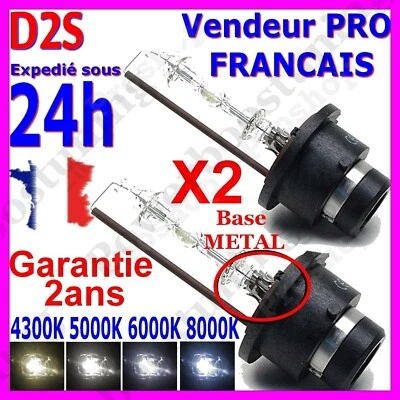 2 Light Bulbs Xenon D2S 55W for Audi A6 C4 4E5 4B5 Front Sedan 5000K 6000K 8000K - Image 1 of 4