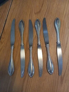 Oneida Arbor American Harmony Stainless Flatware Lot of 6 Dinner Knives - Picture 1 of 4