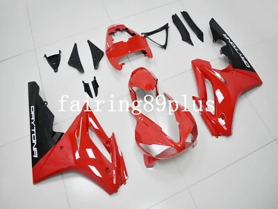 Red Black ABS Injection Mold Fairing Kit Fit for Triumph Daytona 675 2009-2012 - Imagem 1 de 4