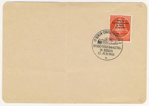 Berlin Michel No. 118 mit Ersttagsstempel auf Blatt FDC - Bild 1 von 1
