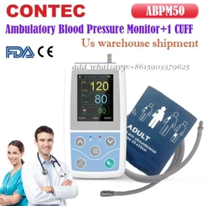 ABPM50 Ambulatory Blood Pressure Monitor+Software+adult+large cuffs Arm 24h NIBP