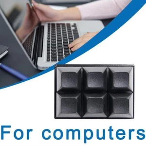 Mini 6-key Copy Paste Mechanical Keyboard USB Programming Shortcut Key X8P5 - Picture 1 of 12