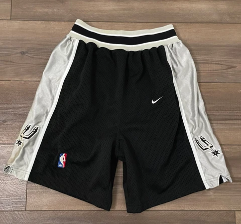 San Antonio Spurs Nike Authentic NBA Game Shorts Mens size 30 Cover