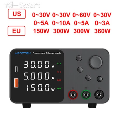 High Accuracy Adjustable DC Power Supply Bench Power Source Voltage Regulator - Image 1 of 4