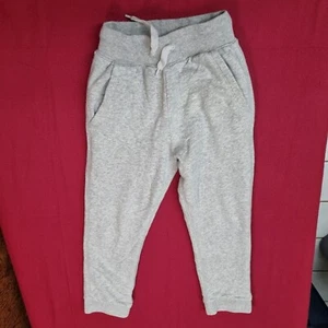 Gap Kids Lined Drawstring Sweatpants Gray Color Size S (6-7) - Picture 1 of 10