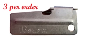 3 piezas ABRIDOR DE LATAS SHELBY ORIGINAL P38 EE. UU. ABRIDOR DE LATA SUPERVIVENCIA EJÉRCITO CAMPING - Imagen 1 de 4