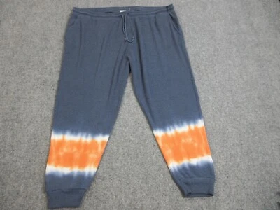 Pantalones de chándal Anthropologie Saturday Sunday para mujer 3X azules tie dye 46X27 Foto 1 de 4