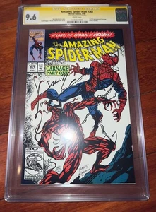 AMAZING SPIDERMAN #361 - CGC 9.6 - SIGNATURE SERIES MARK BAGLEY 1ST APP CARNAGE - Bild 1 von 4