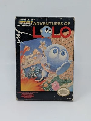 Adventures of Lolo (Nintendo NES, 1989) - CIB - Image 1 of 4