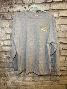 Ron Jon Surf Shop Long Sleeve Shirt Orlando Florida Mens Size XL Gray Vintage - Picture 1 of 7