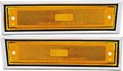 Juego de luces de esquina para Chevrolet C1500 1981-1991 lado conductor y pasajero Foto 1 de 4