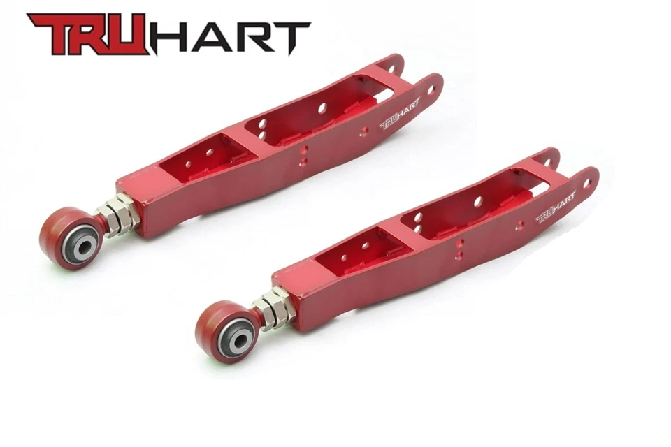 Brazos de control inferiores traseros Truhart rojos para 13+ BRZ FRS 86 15-20 WRX STi TH-S108 Foto 1 de 1