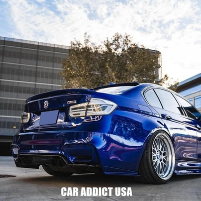 Luz trasera cromada transparente para BMW F30 F35 F80 M3 2012-2018 serie 3 LCI luz trasera Foto 1 de 4