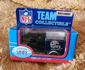 Matchbox Dallas Cowboys NFL Team Collectible 1991 Limited Edition - Box Damaged - Imagen 1 de 4