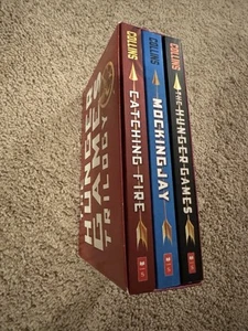 The Hunger Games Trilogy Catching Fire Mockingjay SC Softcover Case Collins - Picture 1 of 5