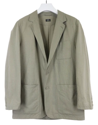 Camel Active Blazer Men (UK) 54 Linen Blend Single Breasted Lined Pockets - Image 1 of 4