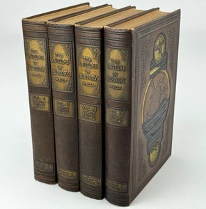 The Outline Of History - H.G. Wells, 4 Volumes (1923) Great Condition! - Imagen 1 de 22