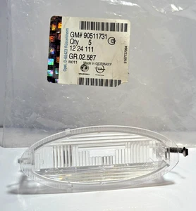 OEM Opel Astra G Agila A Corsa B Vectra Glas Kennzeichenleuchte GM 90511731 NEU - Picture 1 of 5