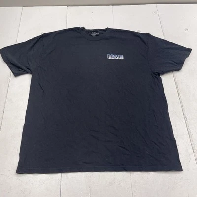 Camiseta Rouge Dad Strength Negra Gráfica Espalda Manga Corta Para Hombre Talla 3XL Foto 1 de 4